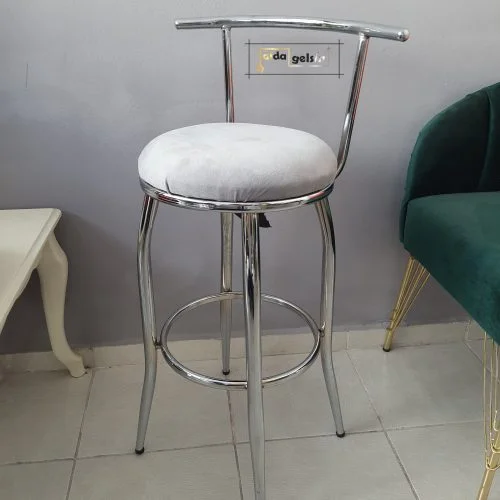 Sırtlı Dekoratif Bar Tabure