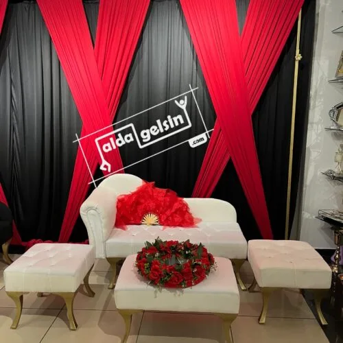 Josefin Taht 4 Lü Kına Nişan Organizasyon Seti