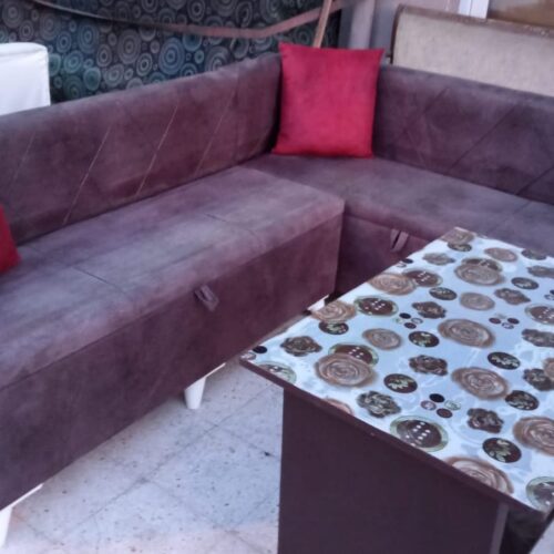 Balkon Mutfak Sandıklı  Köşe Takımı