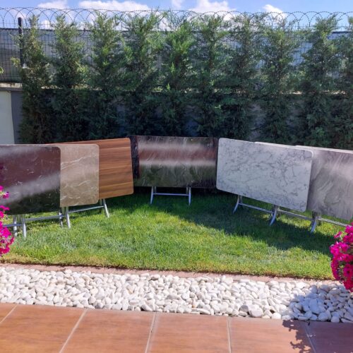 Dekoratif Katlanır Masa Bahçe Masası (70*120)