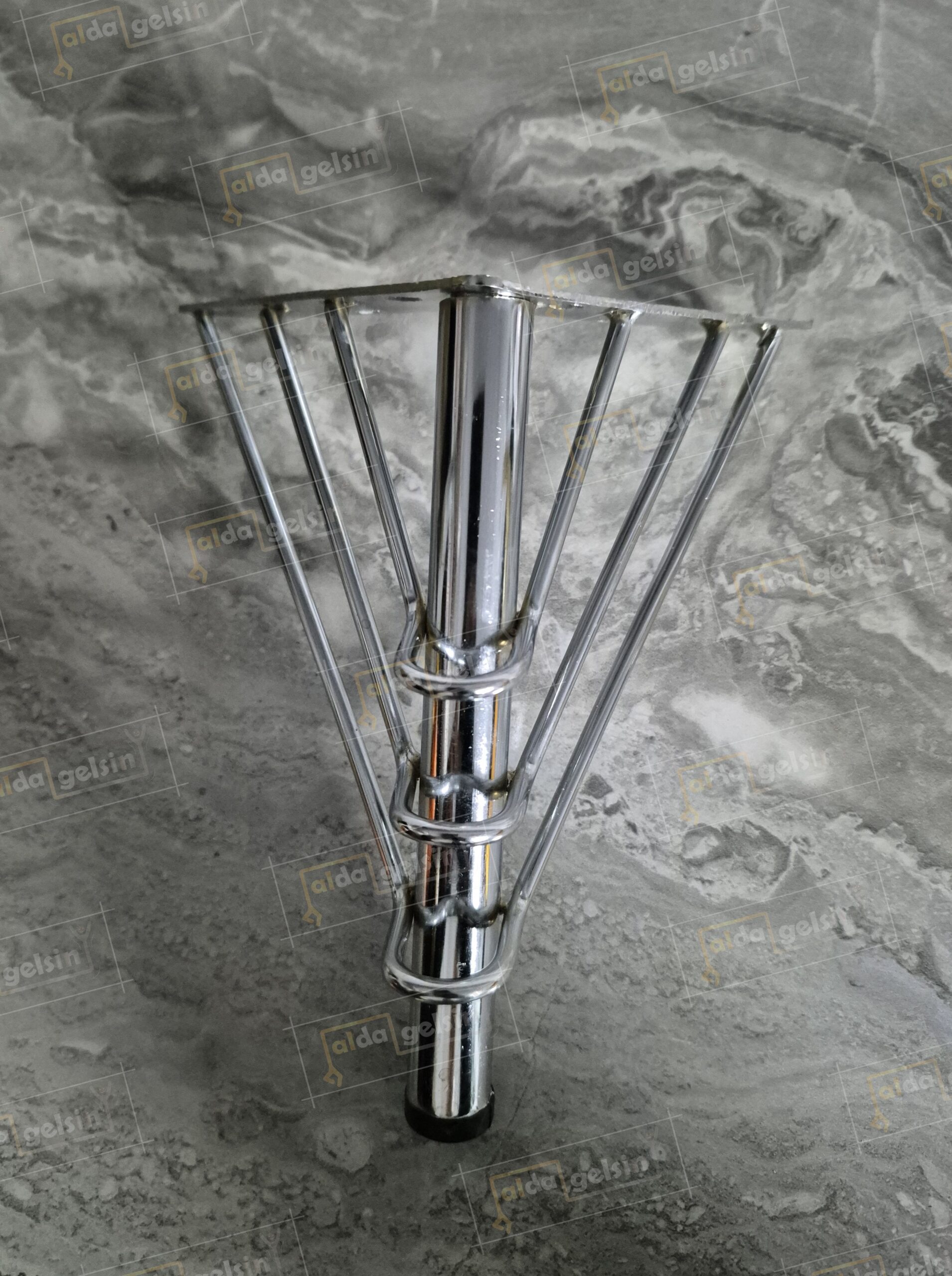 Mobilya Koltuk Sehpa Komidin Puf Bench Metal Telli Ayak 16 cm 4 Adet - Görsel 2
